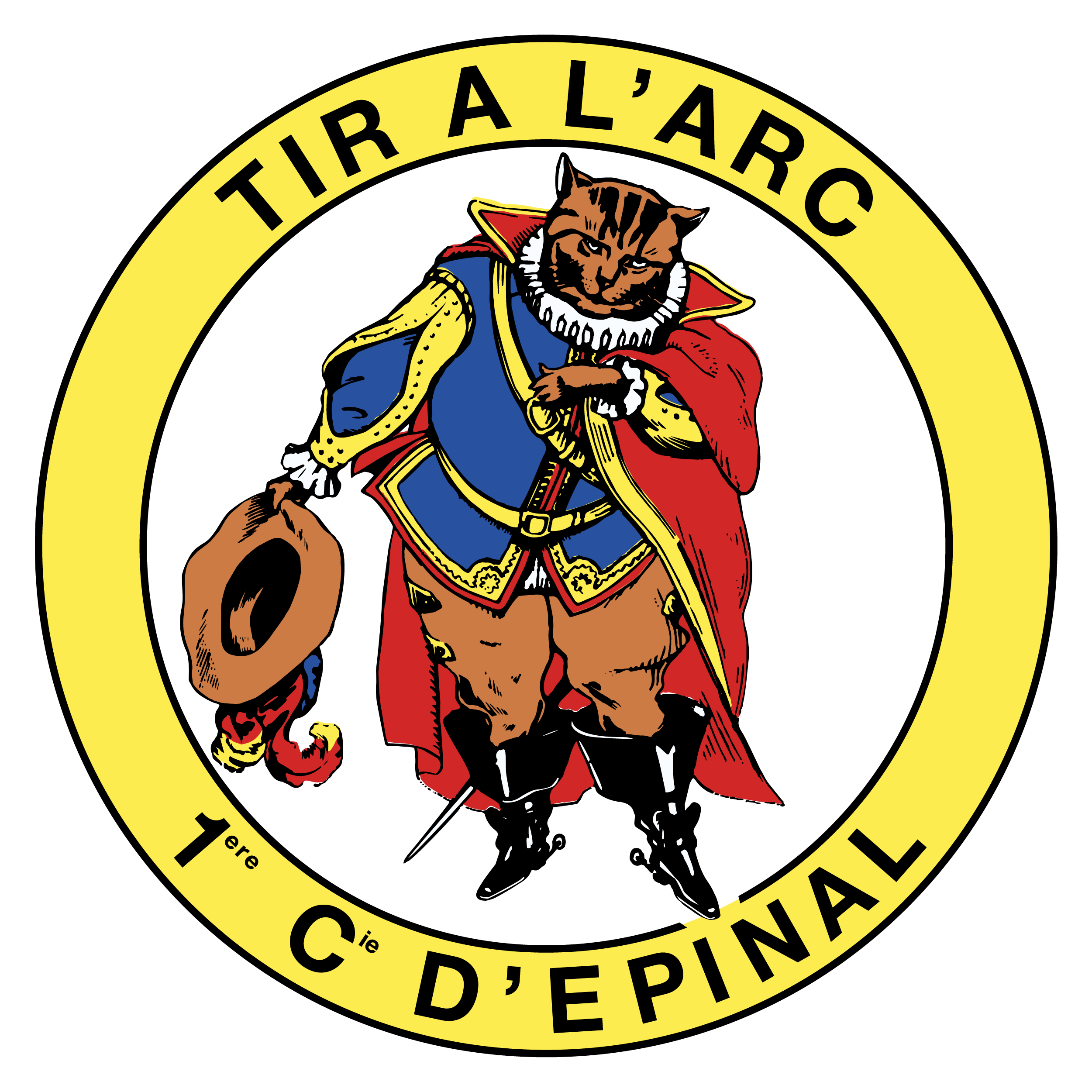 Logo 1ere Compagnie d'Épinal Tir à l'Arc